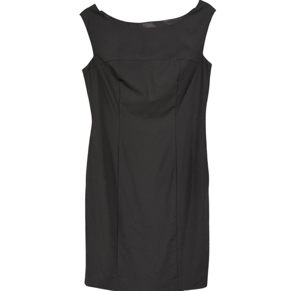 Ann Taylor Black Wool Blend Sheath Dress | Size 4 - Picture 1 of 5
